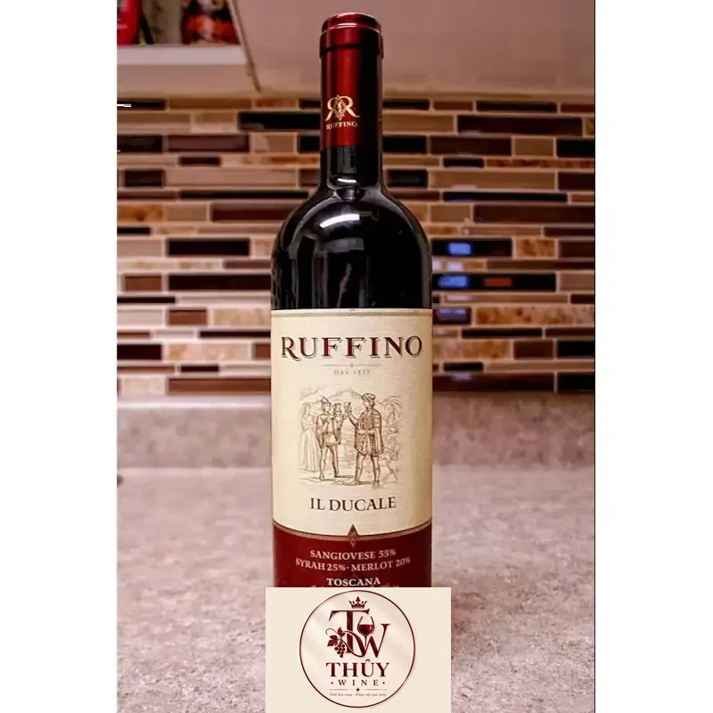Vang Ý Ruffino Il Ducale Toscana IGP giá rẻ