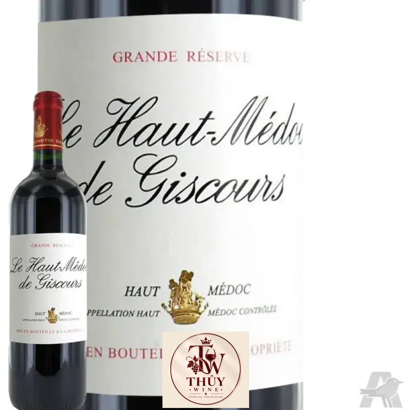 Vang Pháp Le Haut Medoc de Giscours 2012 thượng hạng