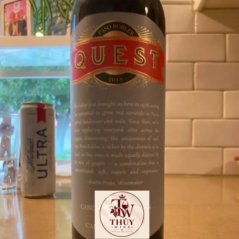 ruou vang quest blend paso robles california mua ở đâu giá rẻ nhất