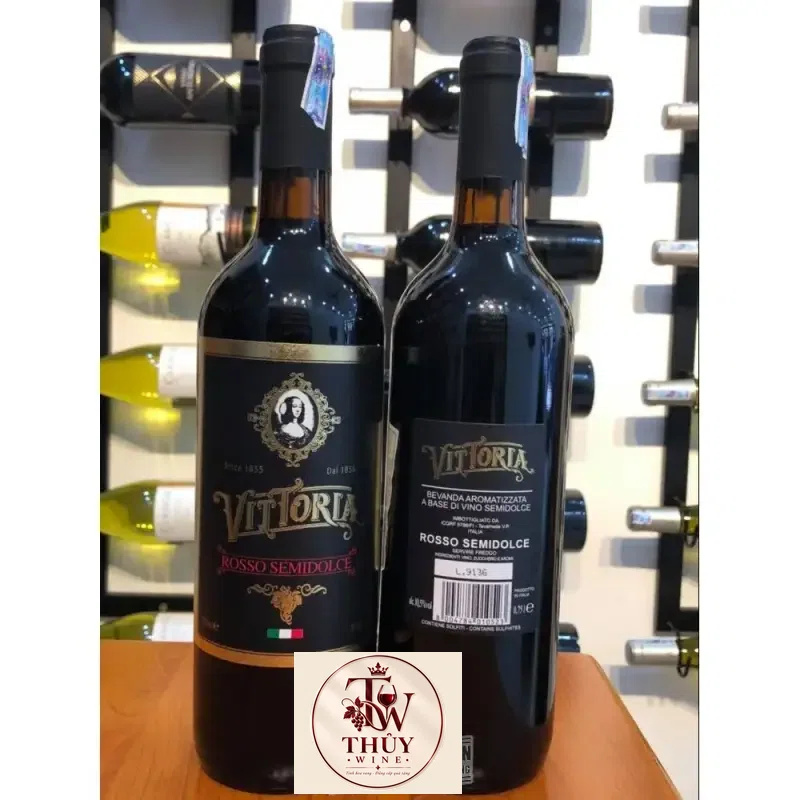 Rượu Vang Ngọt Ý LA VITTORIA ROSSO SEMIDOLCE