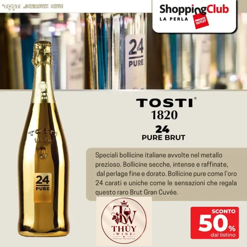 Mua ruou vang y no tosti pure ở đâu giá rẻ nhất