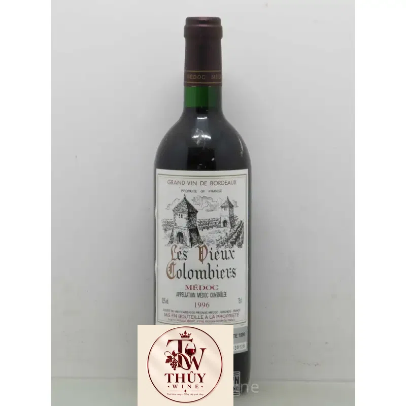 Vang Pháp Les Vieux Colombiers Medoc uống ngon