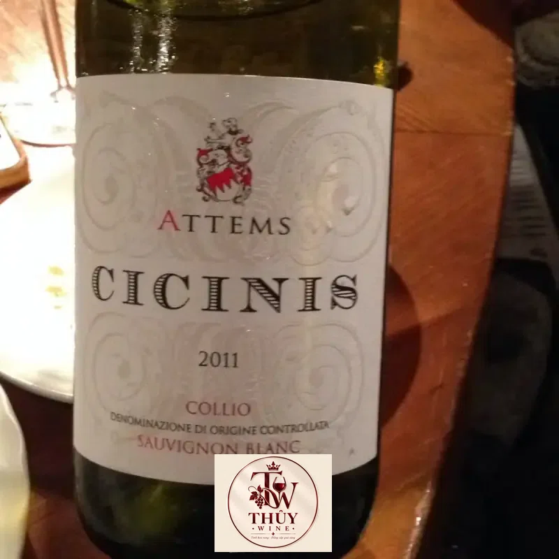 Rượu vang Attems Cicinis Collio