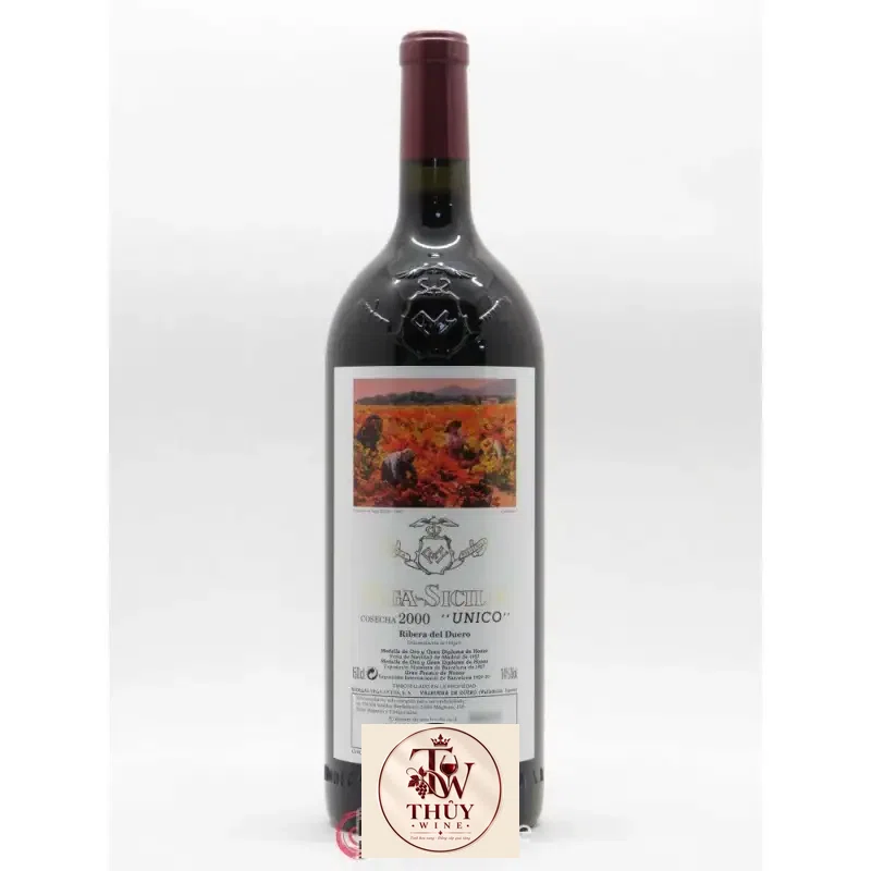 Rượu vang Vega Sicilia Unico Magnum 1.5 lít