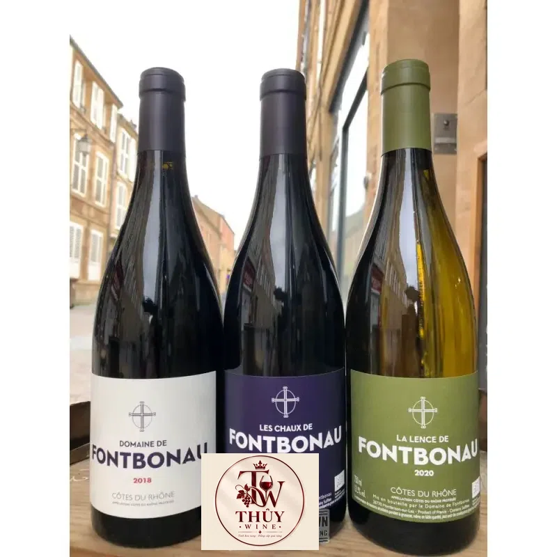 Địa chỉ bán vang phap les chaux de fontbonau cotes du rhone giá rẻ tại Hà Nội