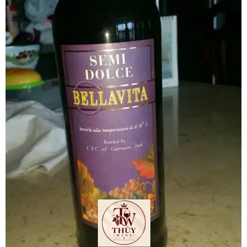 Vang Ngọt BELLAVITA SEMI DOLCE