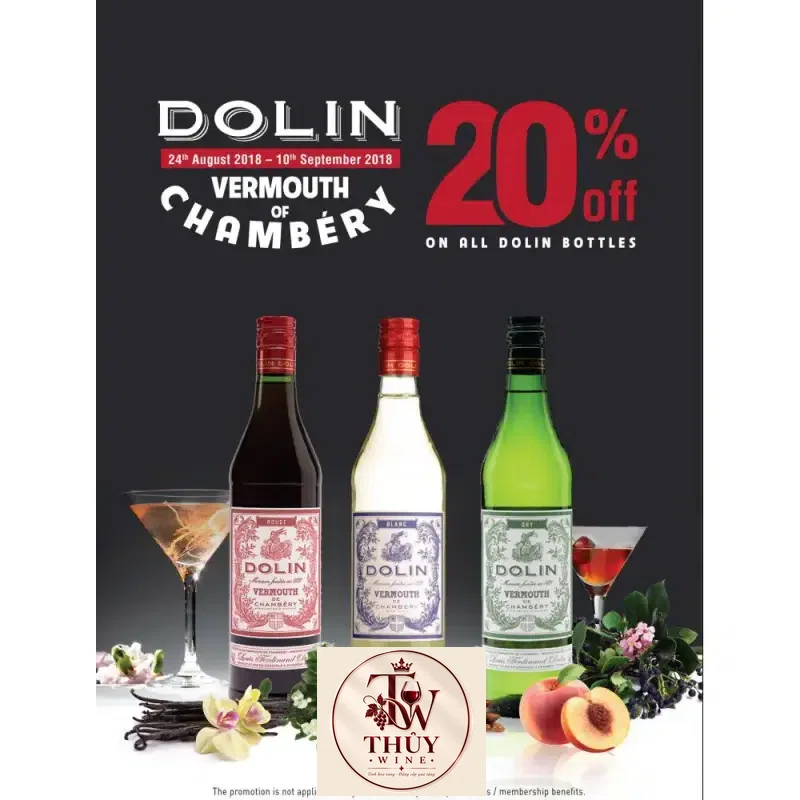 Địa chỉ bán vang phap dolin vermouth de chambery do giá rẻ nhất