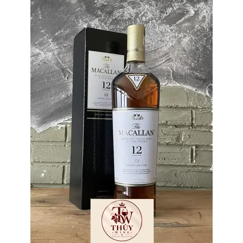 Mua ruou macallan sherry oak giá rẻ tại Sài Gòn