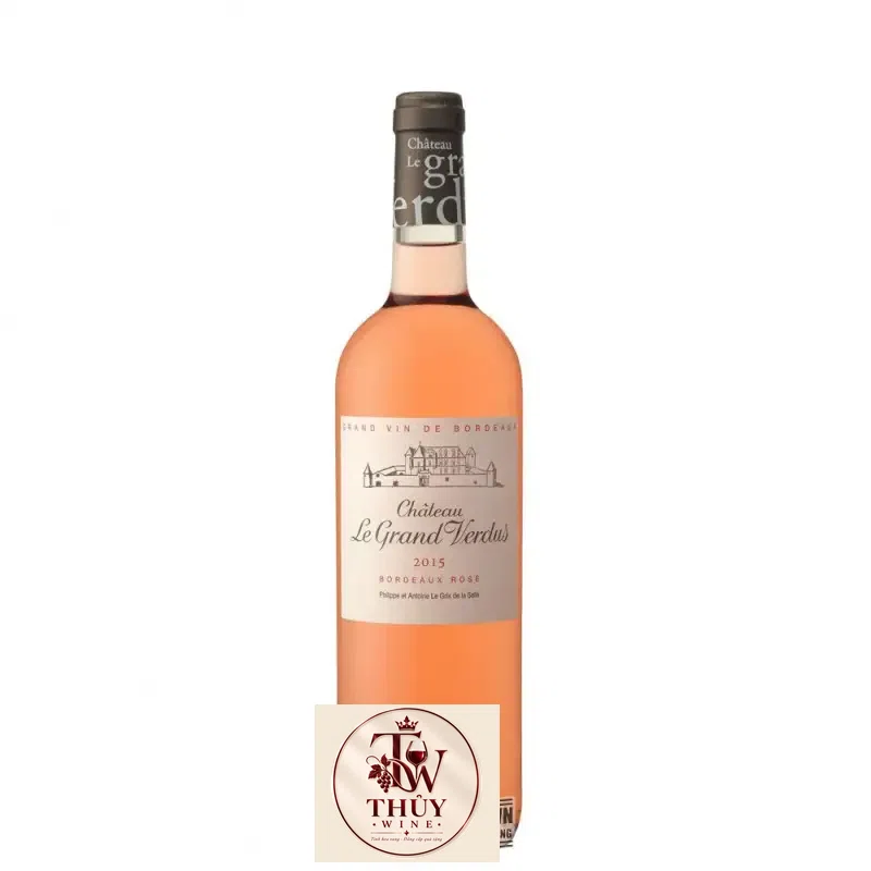 Vang Pháp Chateau Le Grand Verdus Bordeaux Rose hồng