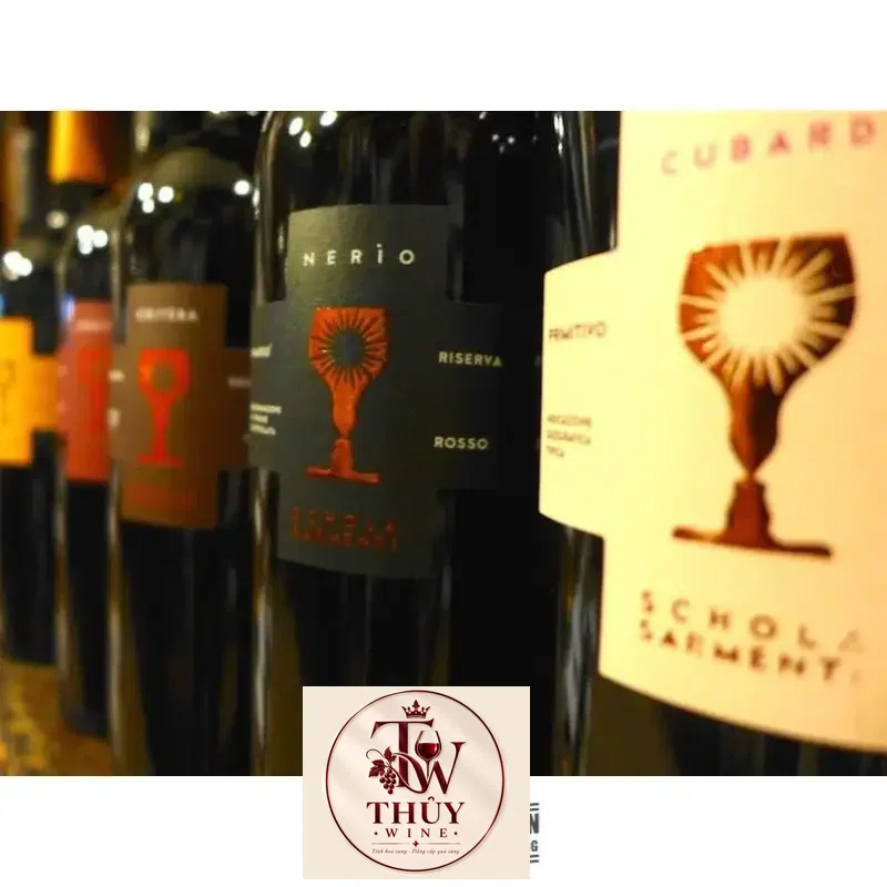 Vang ý Cubardi Primitivo Salento Rosso