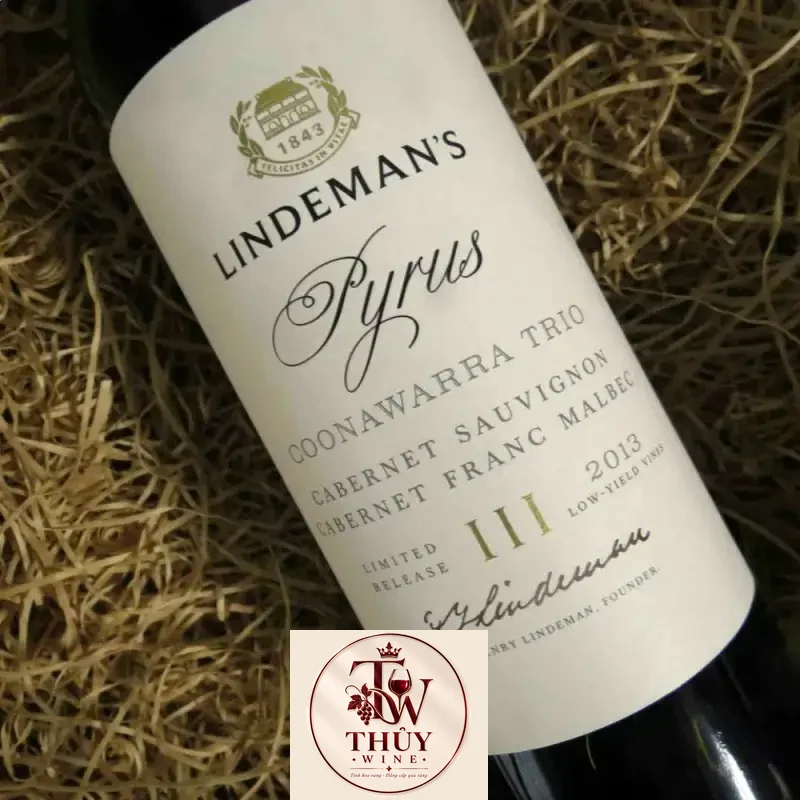 Rượu vang Lindemans Pyrus Trio Cabernet Malbec Merlot