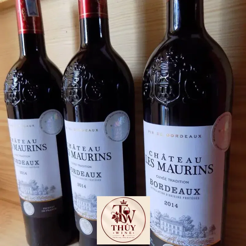 Vang Pháp Chateau Les Maurins Bordeaux Superieur
