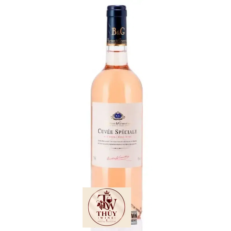 Vang hồng Pháp Cuvee Speciale Rose Barton Guestier uống ngon