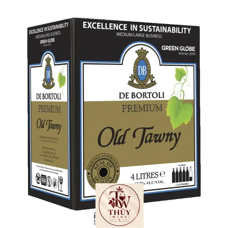 Rượu vang bịch Old Tawny Premium De Bortoli