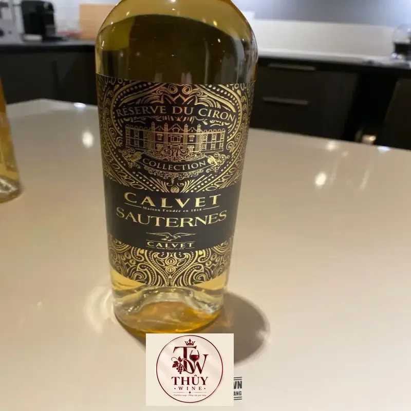Mua ruou vang calvet sauternes vang ngot hao hang giá rẻ tại Sài Gòn