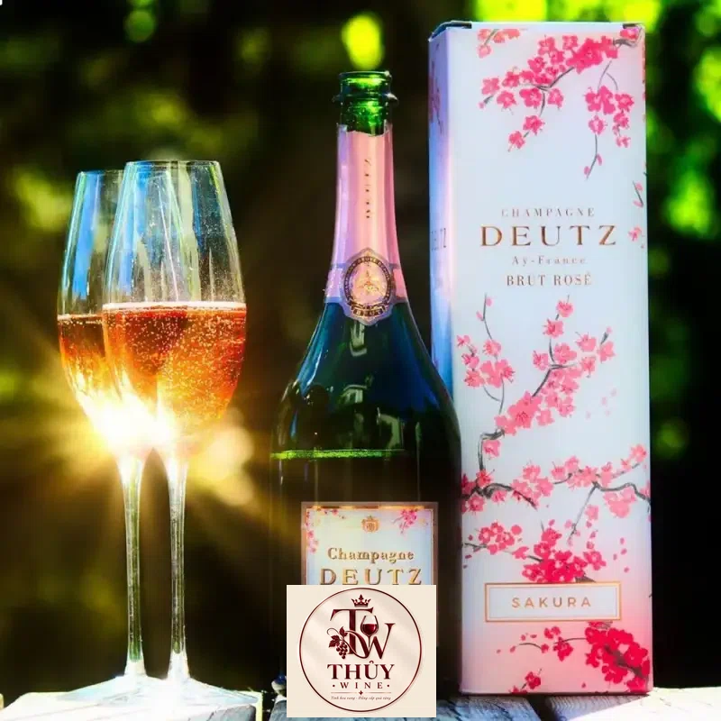 Mua ruou champagne deutz brut classic rose sakura ở đâu giá rẻ nhất