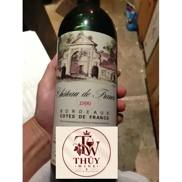 Địa chỉ bán vang phap chateau de francs cotes de francs cao cap giá rẻ tại Sài Gòn