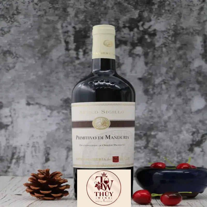 Giá vang y antico sigillo primitivo di manduria