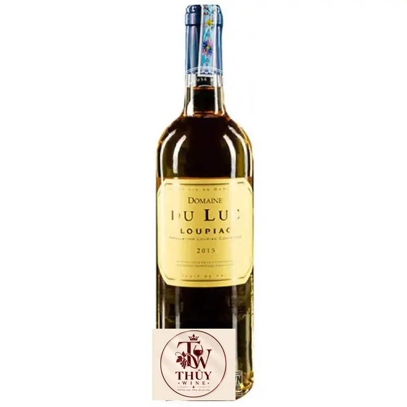 Vang Pháp Domaine Du Luc Loupiac AOC uống ngon
