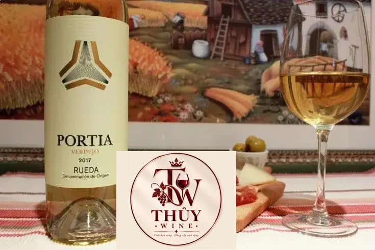 Vang Tây Ban Nha PORTIA VERDEJO