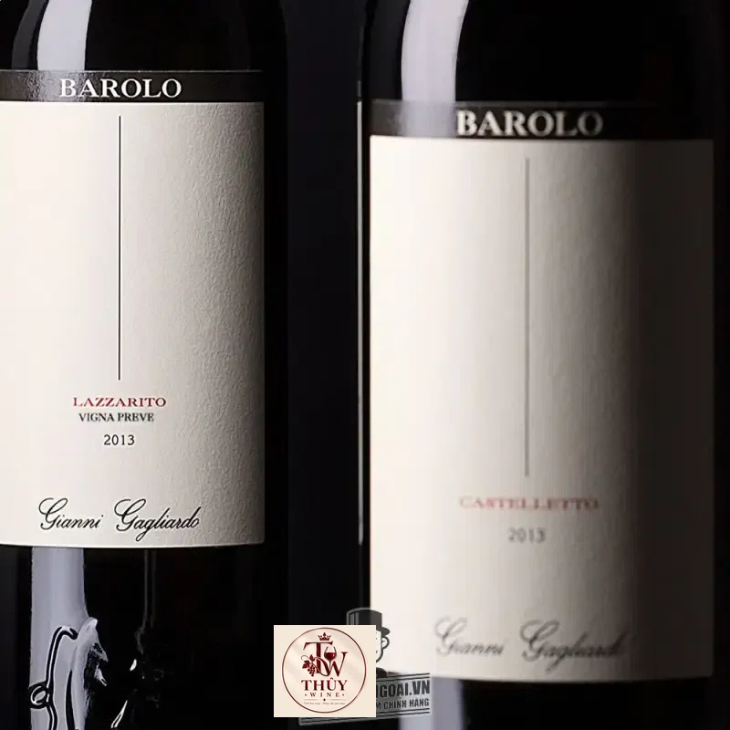 Vang ý GIANNI GAGLIARDO BAROLO LAZZARITO VIGNA PREVE