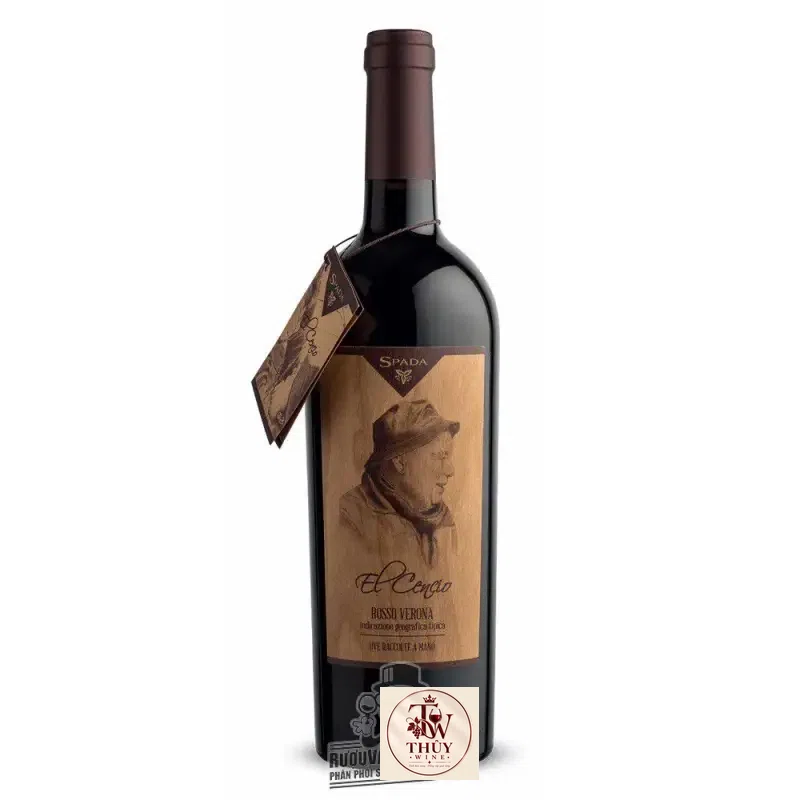 Rượu Vang Chát Ý Spada El Cencio Rosso Verona thượng hạng