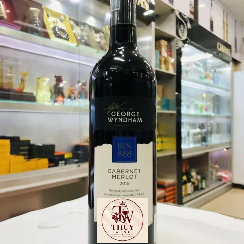 Giá ruou vang bin wyndham cabernet merlot chiet khau cao