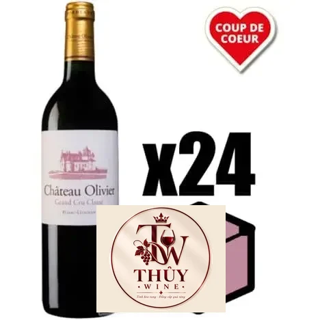 Vang Pháp Chateau Olivier Crus Classe Pessac Leognan
