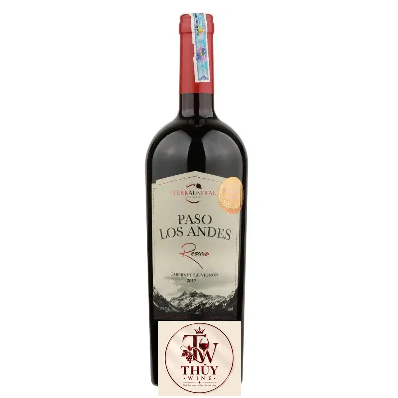 Vang Chile Paso Los Andes Reserva Red 14 độ