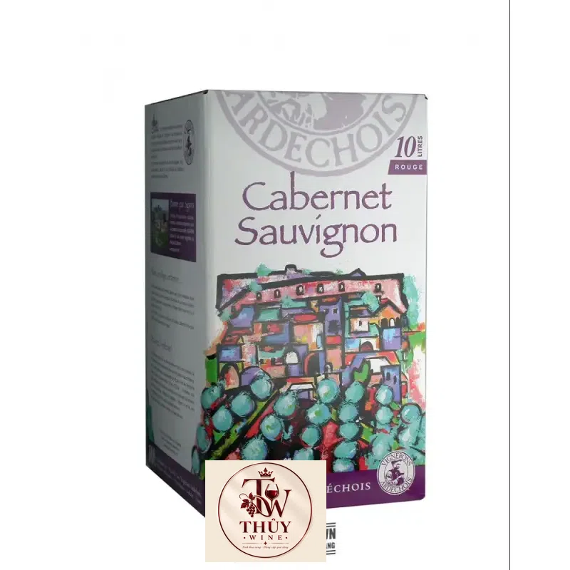 Vang bịch Pháp Vignerons Ardechois 5L
