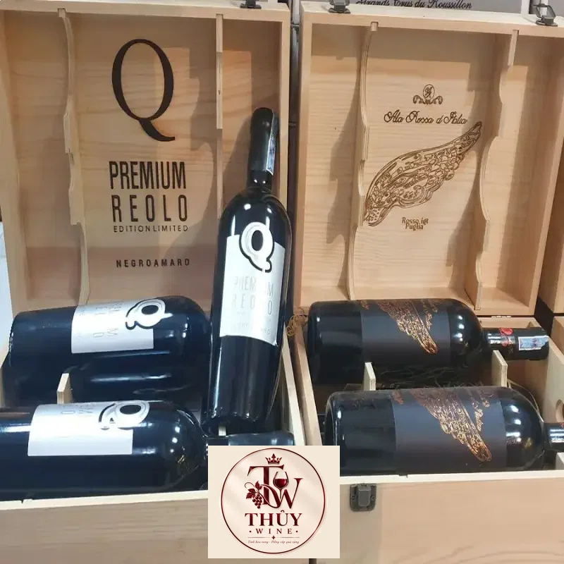 Mua vang y do ala rosso d italia puglia giá rẻ tại Sài Gòn