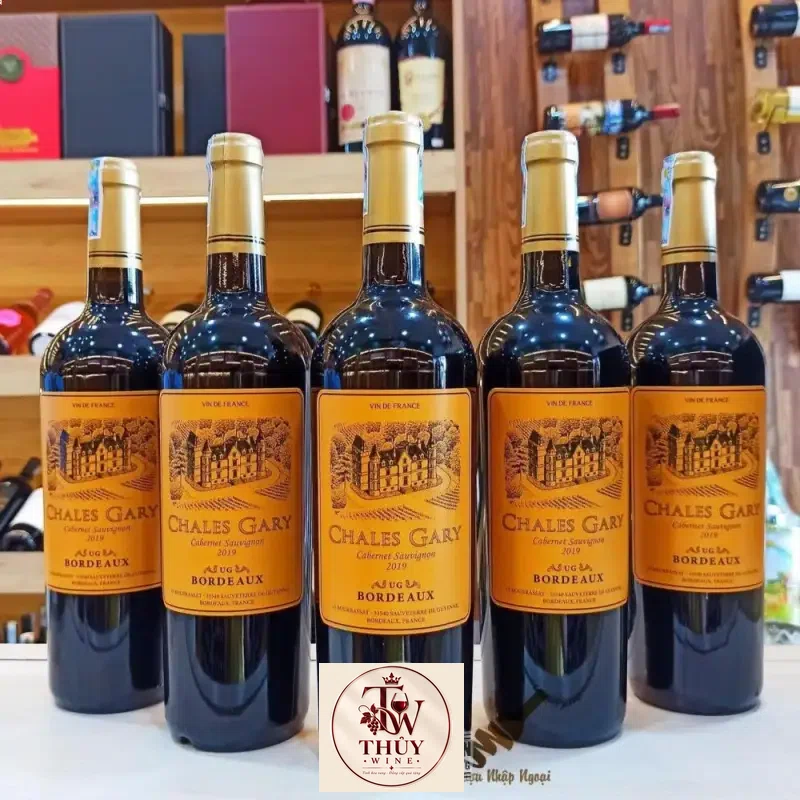 Rượu Vang Chales Gary Bordeaux uống ngon