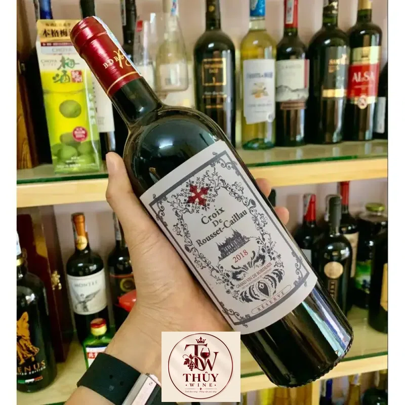Địa chỉ bán vang phap croix de rousset caillau bordeaux chiet khau cao giá rẻ tại Sài Gòn