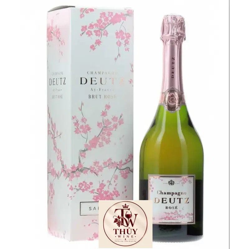 Giá ruou champagne deutz brut rose