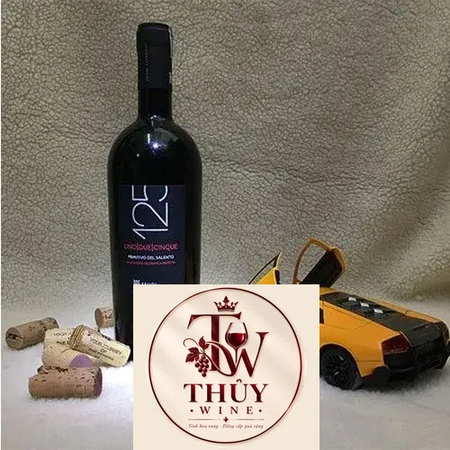 Vang ý 125 Primitivo del Salento 14%vol