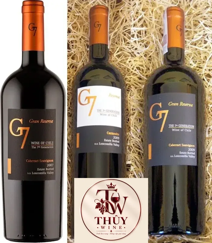 Vang chile G7 Gran Reserva Cabernet Sauvignon