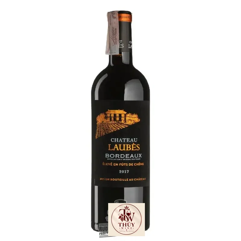 Rượu Vang Chateau LAUBES Mác Nhung uống ngon