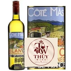 Vang Pháp COTE MAS BLANC MEDITERRANEE SUD DE FRANCE
