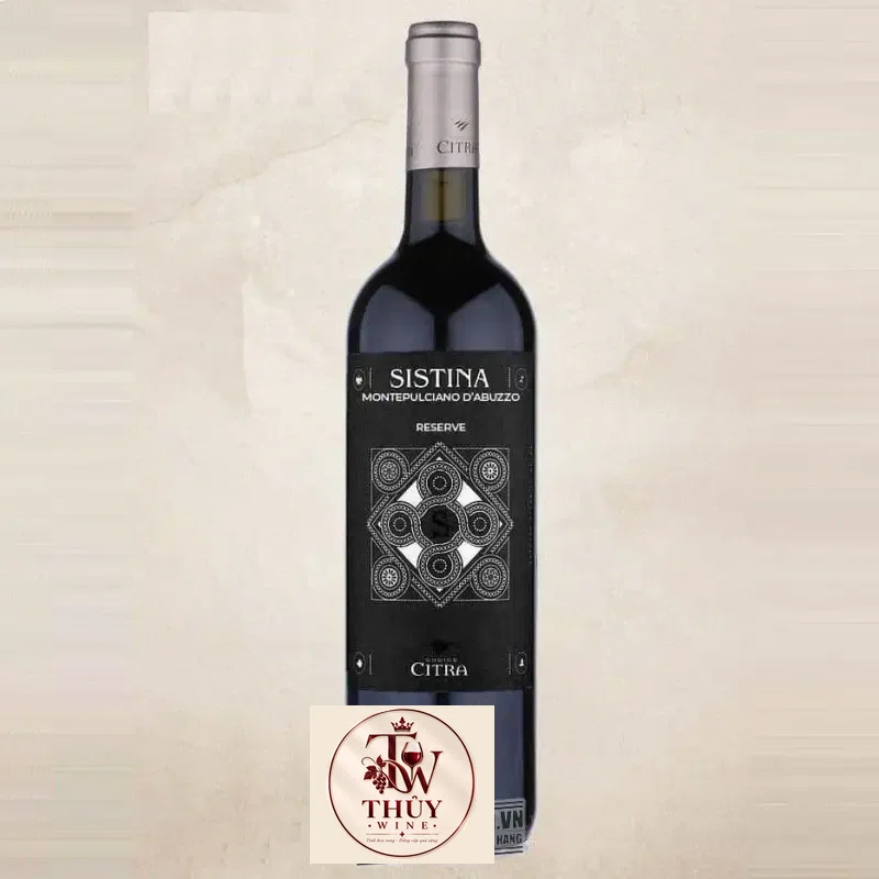 Rượu Vang Ý Montepulciano Dabruzzo Riserva uống ngon