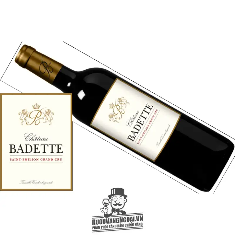 Vang Pháp CHATEAU BADETTE SAINT EMILION GRAND CRU