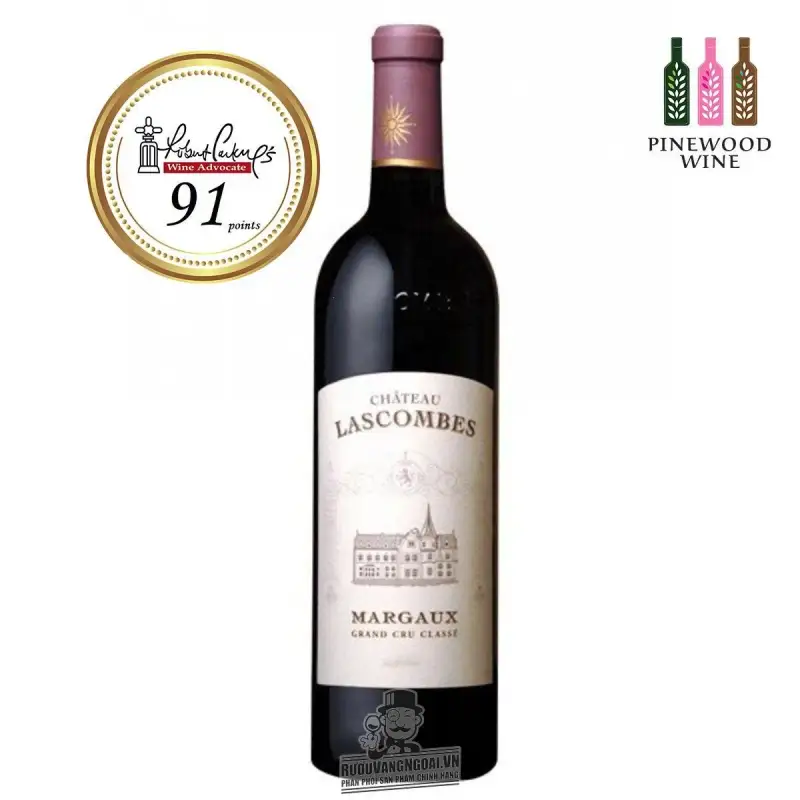 Vang Pháp Chateau Lascombes Margaux Grand Cru 2007
