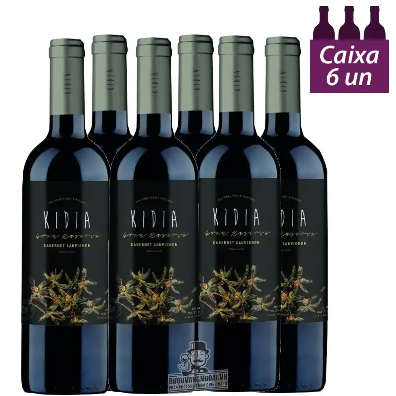Vang Chile KIDIA Gran Reserva Cabernet Sauvignon