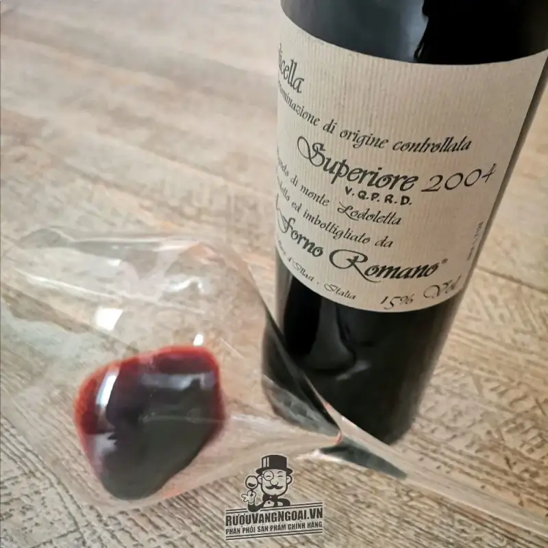Mua vang y dal forno romano valpolicella superior thuong hang giá rẻ tại Hà Nội