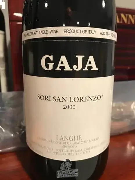 Vang Ý Gaja Sori San Lorenzo Langhe