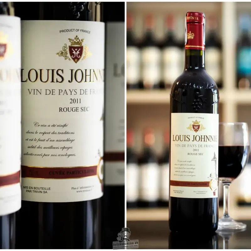 Vang pháp Louis giá rẻ
