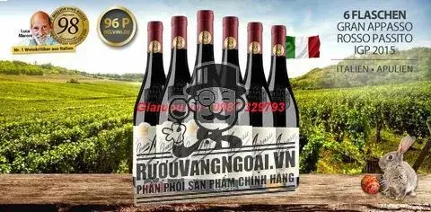 NHÀ PHÂN PHỐI VANG Ý GRAN APPASSO GIÁ CỰC RẺ