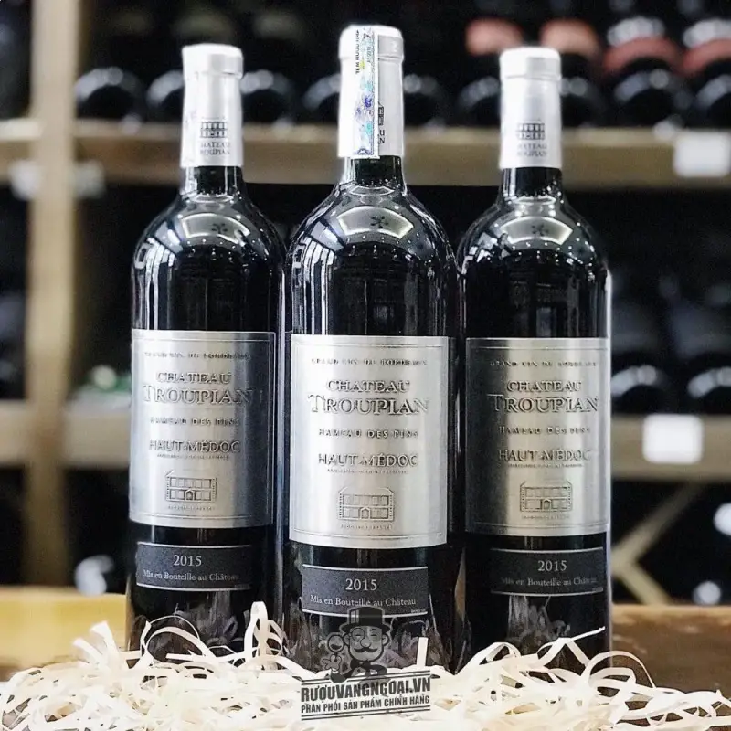 Vang Pháp Chateau Troupian Haut Medoc cao cấp