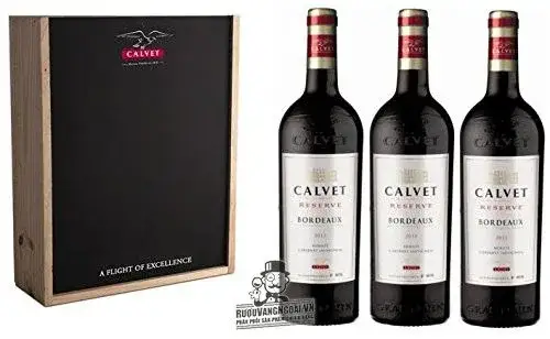Vang Pháp Calvet Reserve Merlot Cabernet Sauvignon