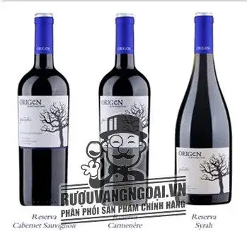 Vang chile Origen Gran Reserva Cabernet Sauvignon