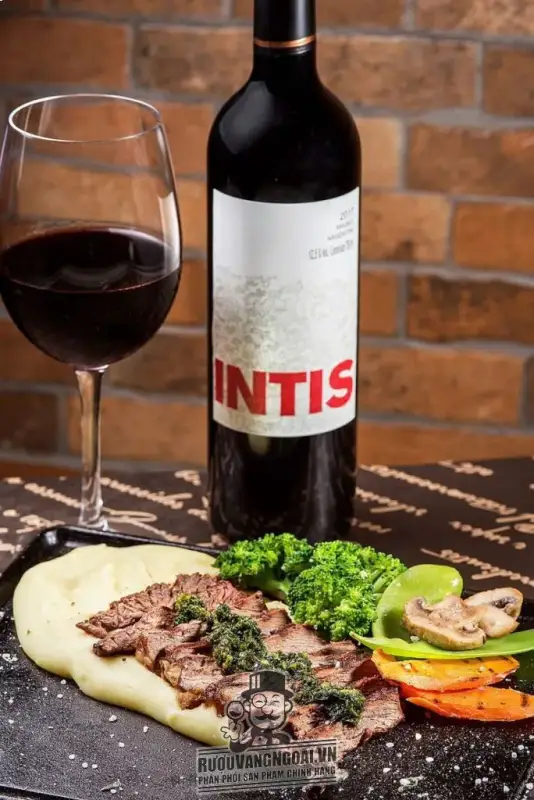 Vang ARGENTINA INTIS MERLOT MALBEC